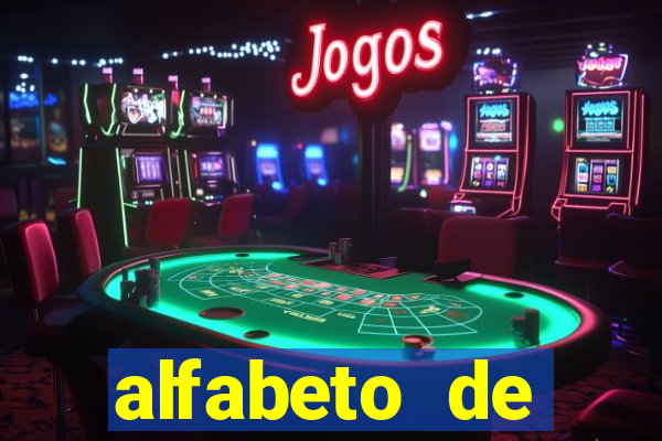 alfabeto de caligrafia bonita